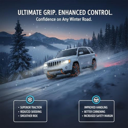10/20/30/40PCS Universal Anti-Skid Snow Tire Chains, 2026 New Reusable - Image 2