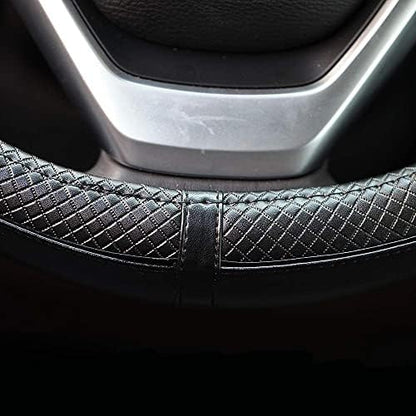 Valleycomfy Steering Wheel Covers Universal 15 inch - Image 6