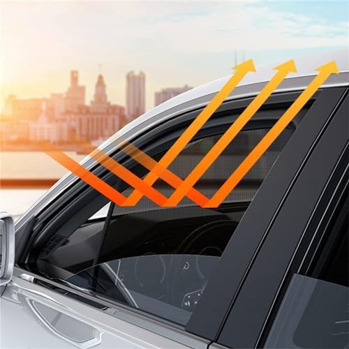 Car Side Window Sunshades for Audi Q5 2018-2024, Front Rear Sun Shade - Image 3
