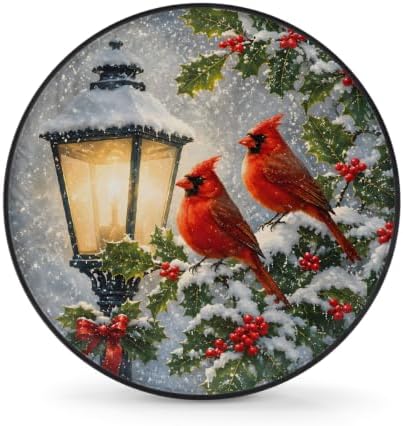 Christmas Spare Tire Cover Waterproof Dust-Proof Spare Wheel Covers by Unknown