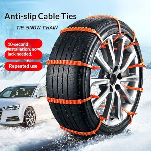 2026 New Tire Traction Straps, 10/20/30/40 PCS Universal Reusable Emergency - Image 2