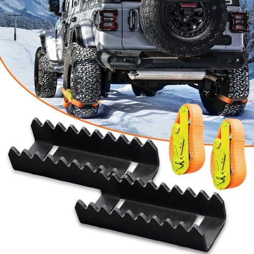 Tire Metal Gripper Traction Device Traction Straps Large by VKU