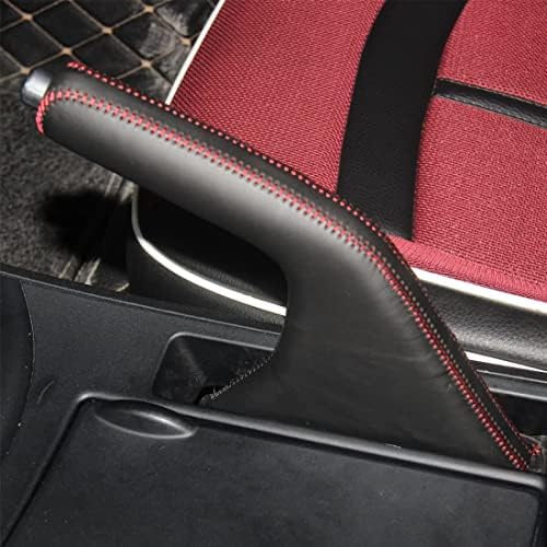 Autobro for Mazda 3 2011 2012 2013 Accessories Car Black Genuine Leather - Image 3