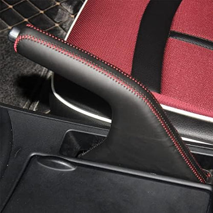 Autobro for Mazda 3 2011 2012 2013 Accessories Car Black Genuine Leather - Image 3