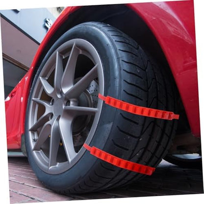 15pcs Car Tire Anti-skid Tie Snow Chains Emergency Traction Straps - Image 5