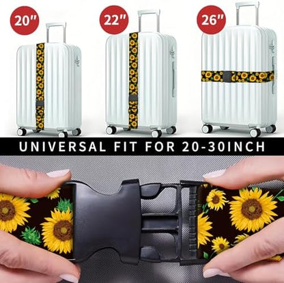 Luggage Straps for Suitcases, Heavy Duty Travel Belt - Image 4