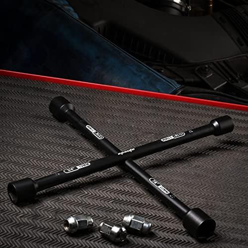 EPAuto 14" Heavy Duty Universal Lug Wrench, 4-Way Cross Wrench - Image 6