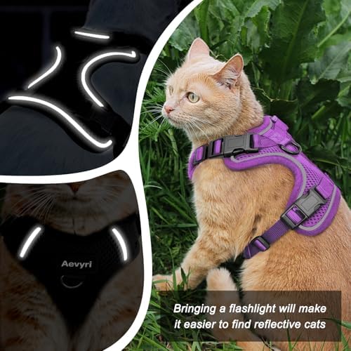 Cat Harness and Leash for Walking, The Upgrade Can be Adjusted in Four - Image 3