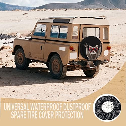 Spare Tire Cover Raccoon Wheel Tire Cover Waterproof Sun Protection Universal - Image 2
