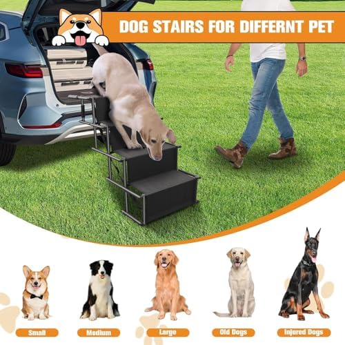 Dog Stairs for Car, Foldable Ramps for Dogs - Image 4