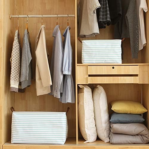 Hinwo 70L Extra Large Canvas Storage Bin - Image 3