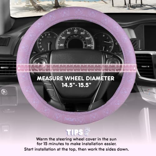 Sanrio Kuromi Steering Wheel Cover - Image 2