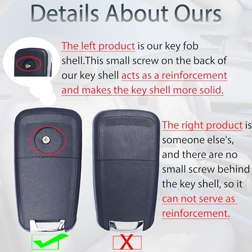 SUPALAND Key Fob Shell Case Fits - Image 2