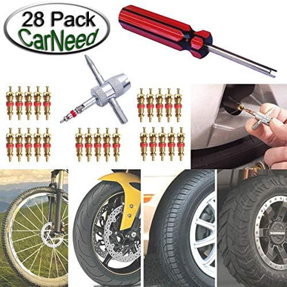 FEBRYTOLD 3 Pcs Tire Valve Core Remover Tools - Image 2