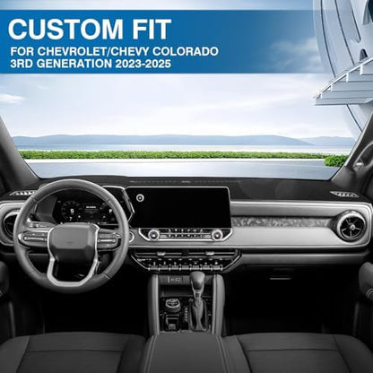 KUST Dash Cover Mat for 2023-2025 2026 Chevy Chevrolet Colorado/GMC Canyon - Image 3