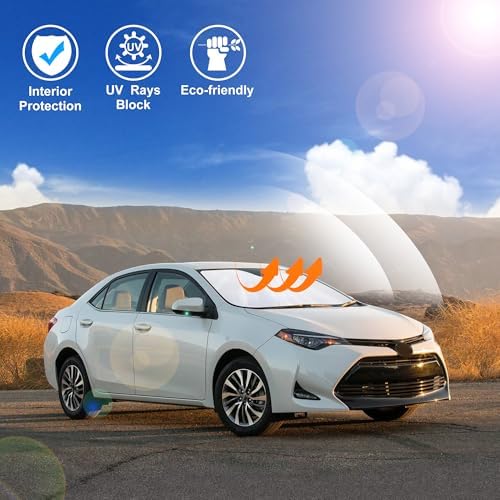 Windshield Sun Shade for 2014-2019 Toyota Corolla Accessories - Image 6