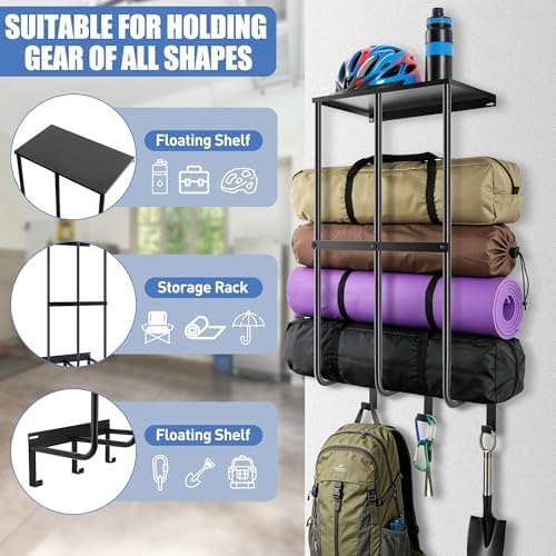 Camping Chair Storage for Garage, Metal Camping Chair Rack for Garage Storage - Image 5