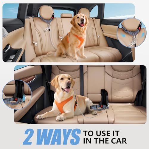 2 Pack Chew Proof Dog Seat Belt - Image 2