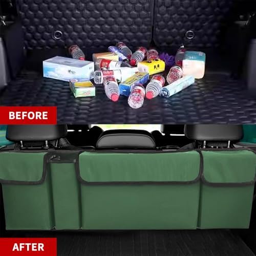 Car Trunk Organizer, Backseat Hanging Large Storage - Image 3