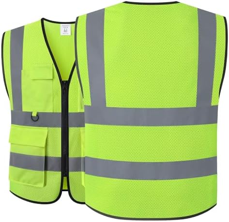 Safety Vest for Men Women Hi Vis Vest - Image 5