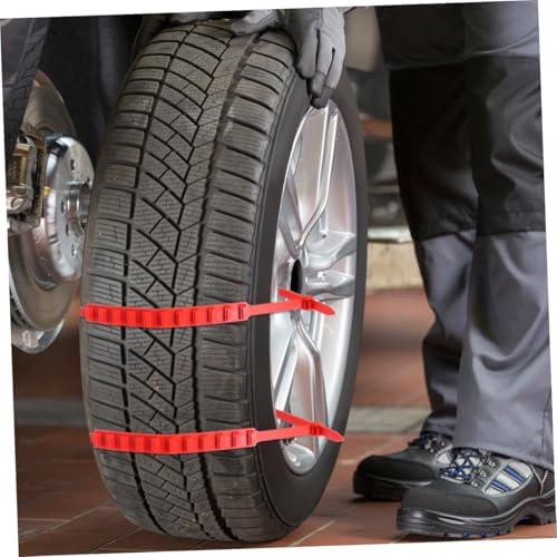 15pcs Car Tire Anti-skid Tie Snow Chains Emergency Traction Straps - Image 6