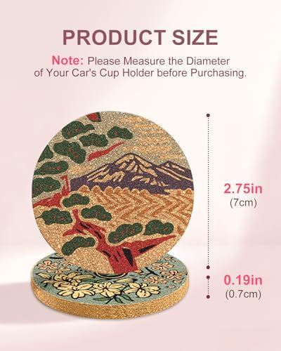 Swooflia Car Coasters for Women - Image 2