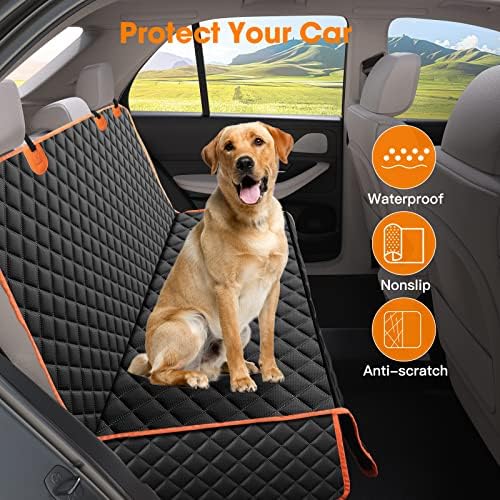 MIXJOY Dog Car Seat Cover, Back Seat Cover - Image 6
