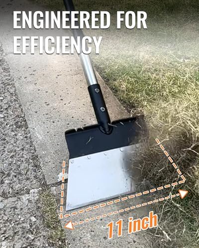 Garden Flat Shovel, Heavy Duty Multifunctional Cleaning Shovel - Image 5
