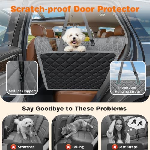 URPOWER 4 in 1 Dog Car Seat Cover - Image 3