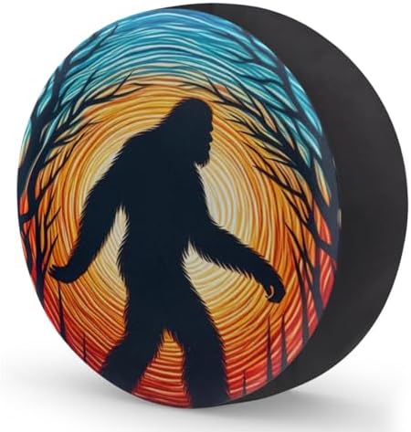 Bigfoot Spare Tire Cover 15in Spare Wheel Covers Tire Storage Cover - Image 2