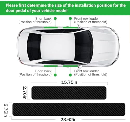 Door Sill Protector Stickers for Toyota Tundra - Image 4