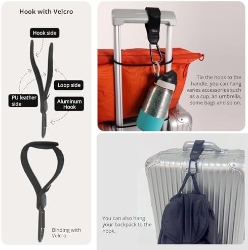Adjustable Luggage Straps for Suitcases 3 PCS, Heavy Duty Lockable Buckle - Image 6
