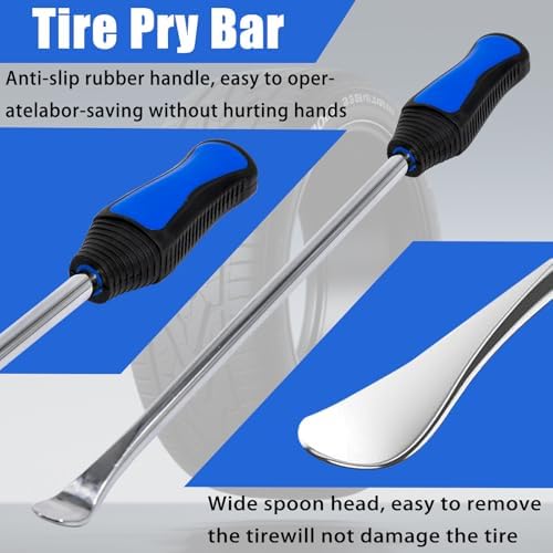 Y.A. LOTUS Tire Spoons 14.5IN, Steel Tire Changing Kit - Image 6