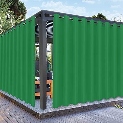 PureFit Outdoor Curtains for Patio Waterproof Weatherproof Outside Curtains by PureFit
