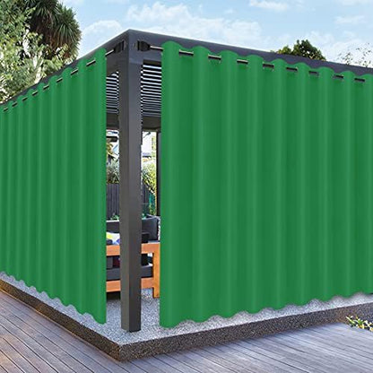 PureFit Outdoor Curtains for Patio Waterproof Weatherproof Outside Curtains by PureFit