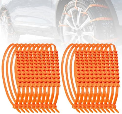 Universal Anti-Skid Snow Tire Chains, 2026 Upgrade Emergency Traction Cables by Unknown