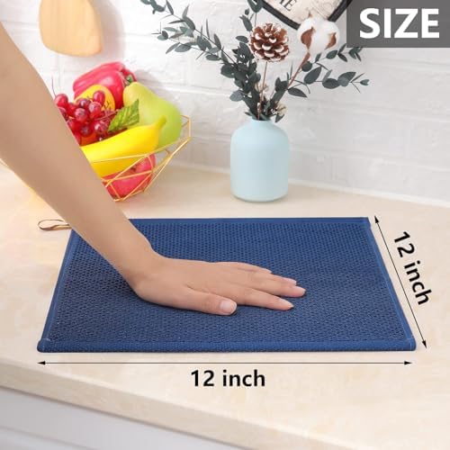 Homaxy 100% Cotton Waffle Weave Kitchen Dish Cloths 24-Pack - Image 5