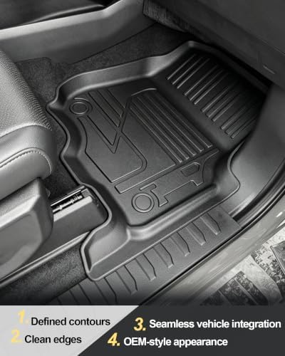 SUPER LINER Floor Mats for Ford F-150 2015-2026 SuperCrew - Image 4