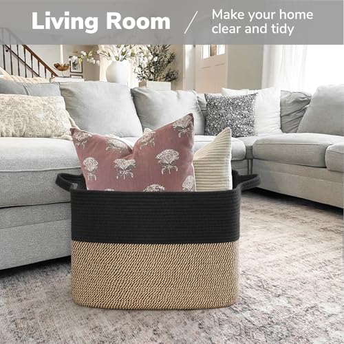 Goodpick 50L Large Woven Storage Basket - Image 2