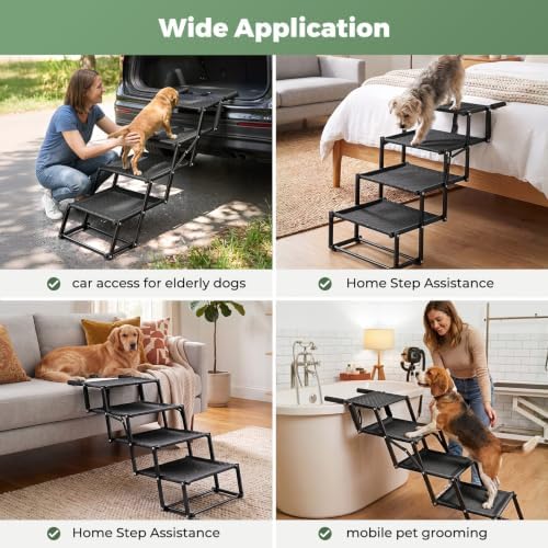 4‑Step Dog Stairs for Car Trunk - Image 4