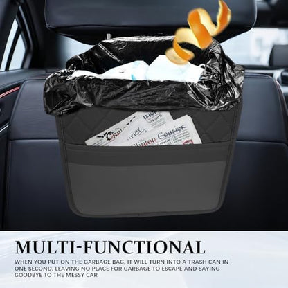 Car Seat Back Organizer, Car Organizers and Storage, Leather Multipurpose - Image 3