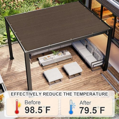 Cool Area Sun Shade Cloth with Grommets - Image 3