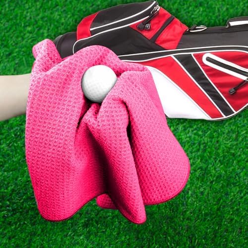 3 Pack 16" X 16" Golf Towels for Golf Bags - Image 4