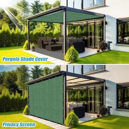Amagenix 90% Pergola Shade Cover 7' X 8' Sun Shade Cloth - Image 5