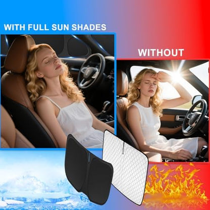 KMF 6pcs Thicken Sun Shades for Chevy Colorado 2015-2022 Accessories, Chevrolet - Image 3