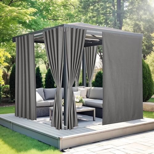 NICETOWN 100% Blackout Outdoor Curtains by NICETOWN