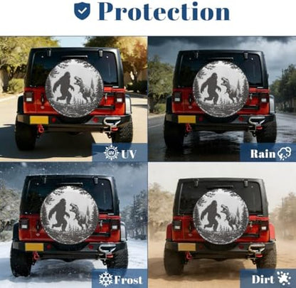 Bigfoot Spare Tire Cover Waterproof Dust-Proof Spare Wheel Covers - Image 7