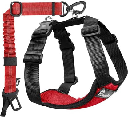 Pawaboo Dog Seat Belt Harness for Car, Seatbelt Harness by Pawaboo