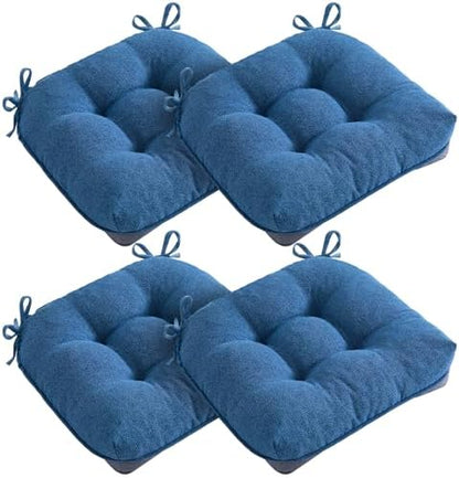 MAGIC ELEPHANT Chair Cushions for Dining Chairs, Memory Foam Kitchen Chair by Magicelephant