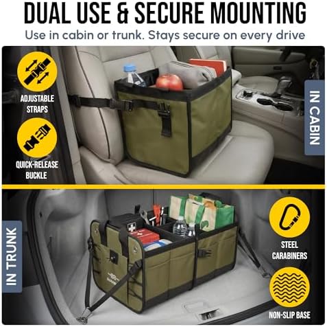Extra Large Car Trunk Organizer System, Modular & Collapsible - Image 4